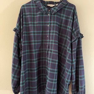 Candace Cameron Bure Flannel Shirt